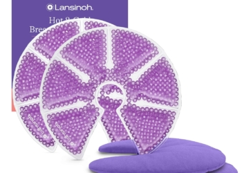 Lansinoh Breast Therapy Packs with Soft Covers, 2 Pack