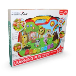 Learning Fun Interactive Touch Tablet – Light & Sound Educational Toy