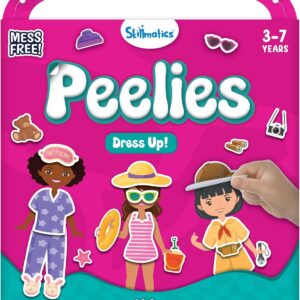 Skillmatics Peelies Dress Up – Reusable Sticker Book, Activity for Toddlers